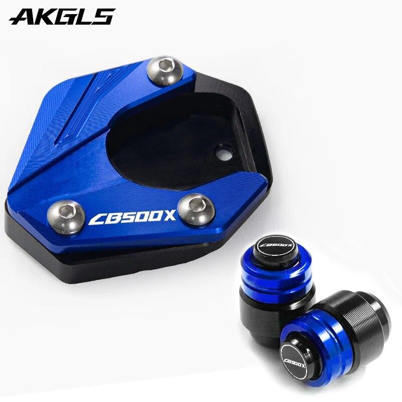 For Honda CB500X CB 500 X CB 5000X Foot Side Bracket Pad Bracket Expander Brace Extension and Tire Valve Cover Accessories