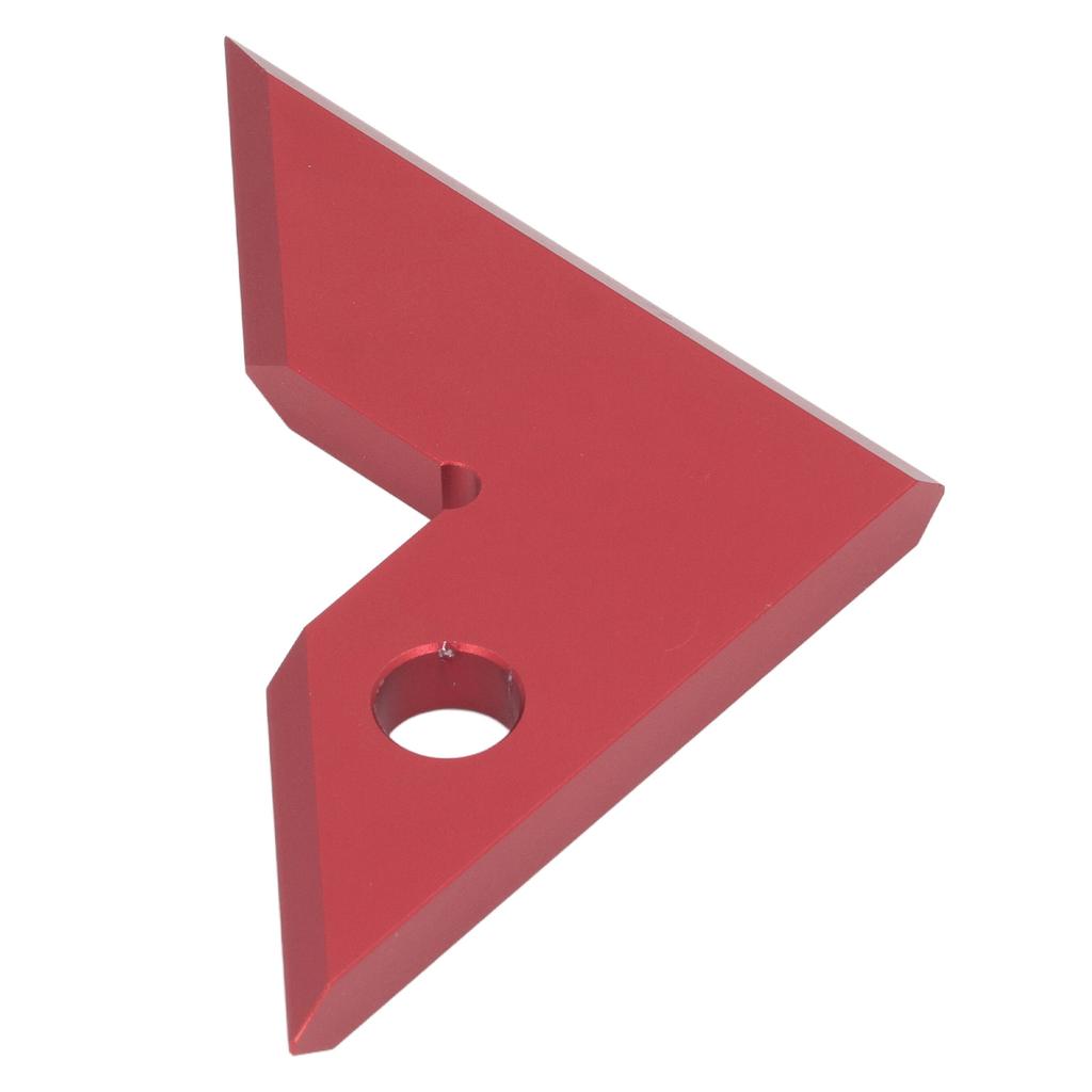 Woodworking 45 90 Degree Positioning Aluminum Alloy Triangular Ruler Saw Table Angle Measuring Tool
