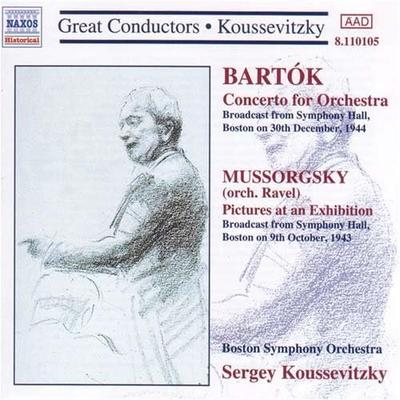 CD SERGEI KOUSSEVITZKY, BOSTON SYMPHON - Bartok: Concerto for Orchestra/Muss 8110105 Japan ObiClassical Used