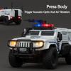 1:32 Scale SWAT Armored Car Model Toy 4D Engine Shock Absorption Pull Back Metal Diecast Vehicle Models Sound Light Gift for Kid