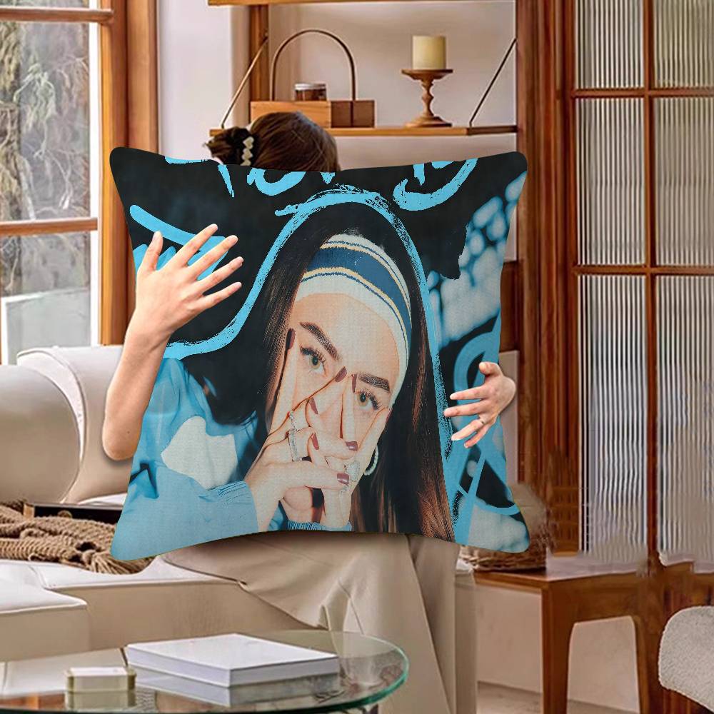 Nicki Nicole Singer Alma Cushion Cover Polyester Sofa Cushions Decorative Throw Pillows Home Decoration Pillowcover