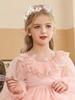 Korean Style Floral Wreath Headband for Girls - Forest Performance Crown Accessory