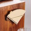 Wall-mounted Coffee Filter Rack Strong Adhesive Table Napkin Holder  Coffee Accessory