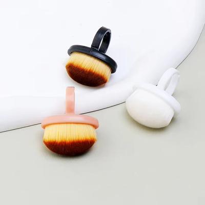 Neuer Nailart-Pinsel Weiche Borsten Behandlungsbürste Nagelbürste Weicher Reiniger Reinigung Polieren Nagelstaubbürste Werkzeug