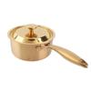 Stainless Steel Thickened Milk Pot with Lid Compound 3‑Layer Bottom Complementary Food Pot