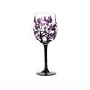 Calice Dipinto in Vetro di Cristallo Calice Creativo Dipinto a Mano Quattro Stagioni Calici da Vino Bicchieri da Bevuta Calice da Cocktail