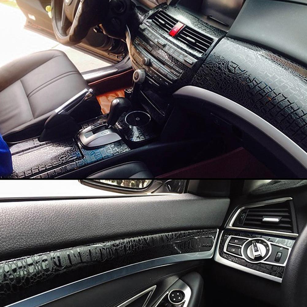 3D Carbon Fiber Vinyl Car Vehicle Window Wrap Sheet Film Sticker Decal 1500mm*200mm