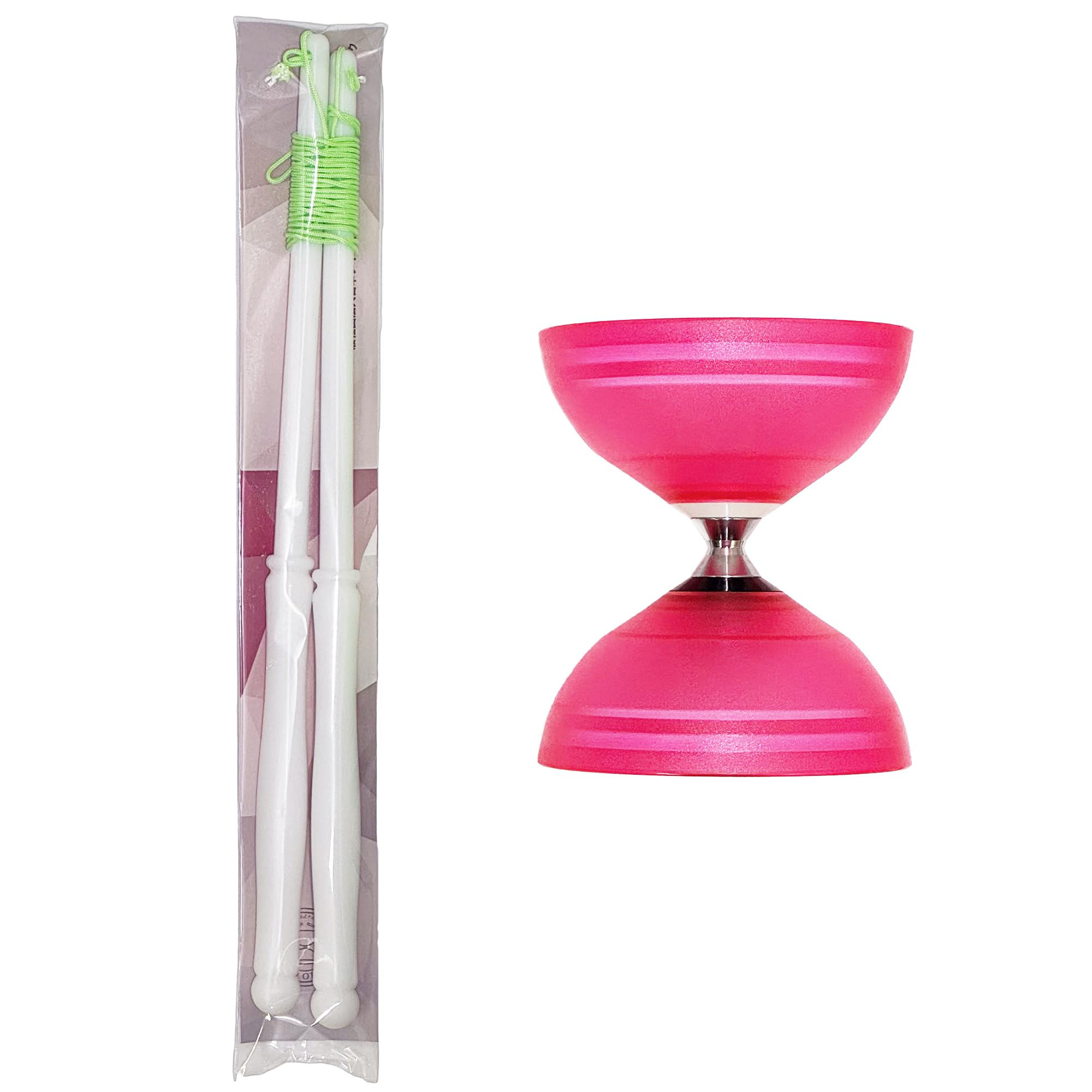 

Диаболо Aurora с тройным подшипником (розовый)