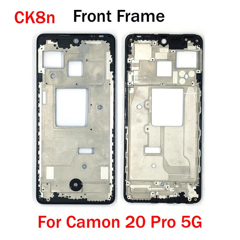 Middle Frame For Tecno Camon 15 16 18 20 30 Pro Premier LCD Front Frame Housing Bezel Repair Parts