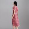 SOFSIL 2026 Summer Floral 100% Mulberry Silk A-line Dress