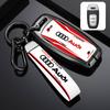 Para 8P NOVA Capa Porta-Chaves de Carro para Audi A1 A3 A4 A5 A6 A7 A8 Quattro Q5 Q7 S4 S5 S6 S7 S8 R8 Protetor de Chaveiro Remoto Acessórios