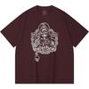 T-shirt Heavy Metal 100% Cotone 230 Gsm Stampa Band Rock Musica Popolare Unisex T-shirt Pesante in Cotone