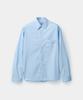 Kueo Paper Cotton Shirt (Light Blue)