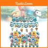 Sarmal Afişler ve Balonlarla Renkli Octonauts Doğum Günü Partisi Süsleme Seti