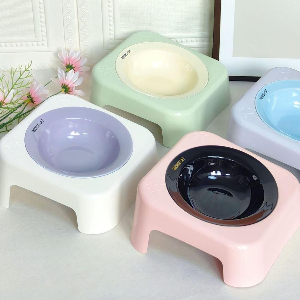 

Dopamine Flying Disc Bowl Anti Overturning Eating Bowl Creative Drinking Bowl Neck Guard жовтий