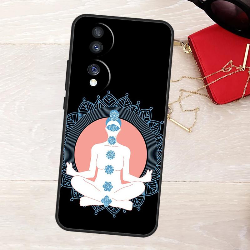 

Mandala Chakra Yoga Case For Honor 200 Pro 400 Lite 50 70 90 X9a X9b X9c X9d X8a X8b X8c Magic 5 6 7 8 Pro Cover For Honor 50