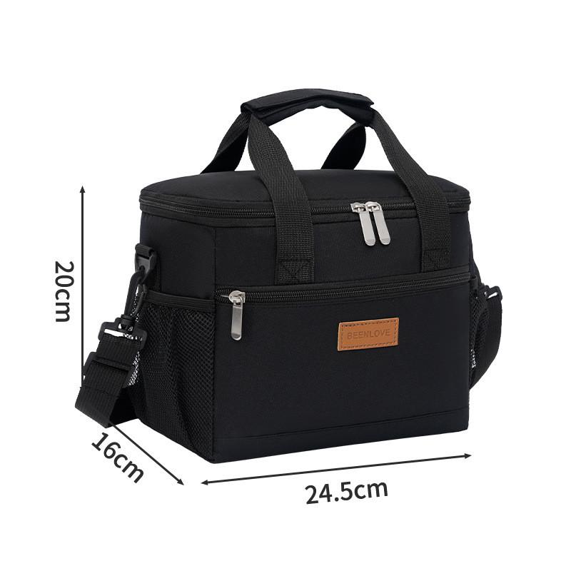 Print Cherry Daisy Insulated Handheld Bag With Leakproof Features Waterproof