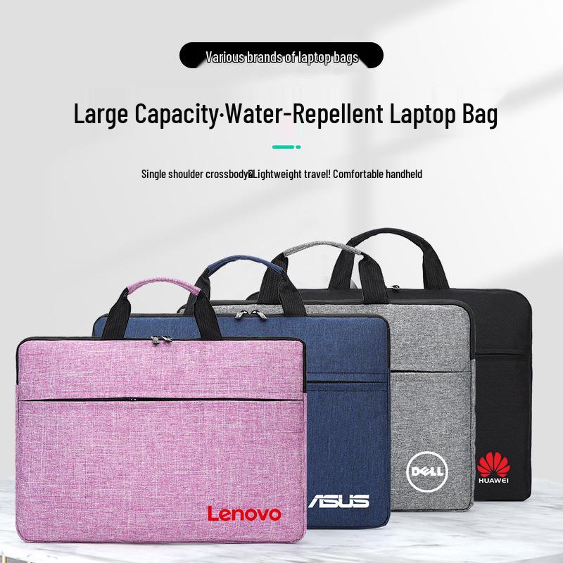 Lightweight Laptop Bag - Handheld & Shoulder for 13", 14", 15.6" Ultrabooks