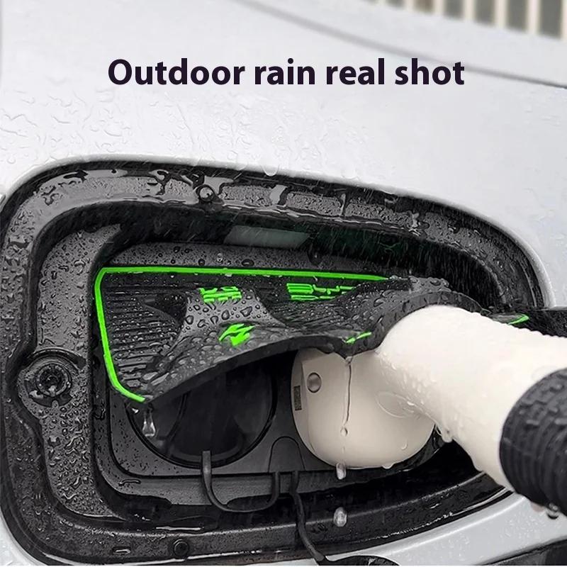 Waterproof Charging Gun Cover for BYD Atto 3 Yuan Plus Dolphin Seal Seagull EV Accessories Rain Shelter