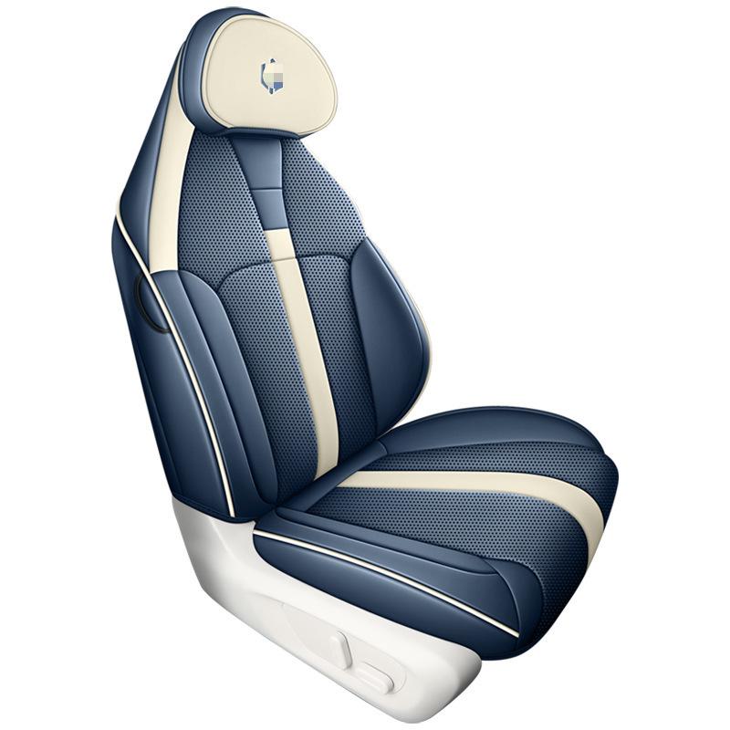 Leapmotor C11 Full Leather Cartoon Seat Cover: Full Coverage, All-Season Use