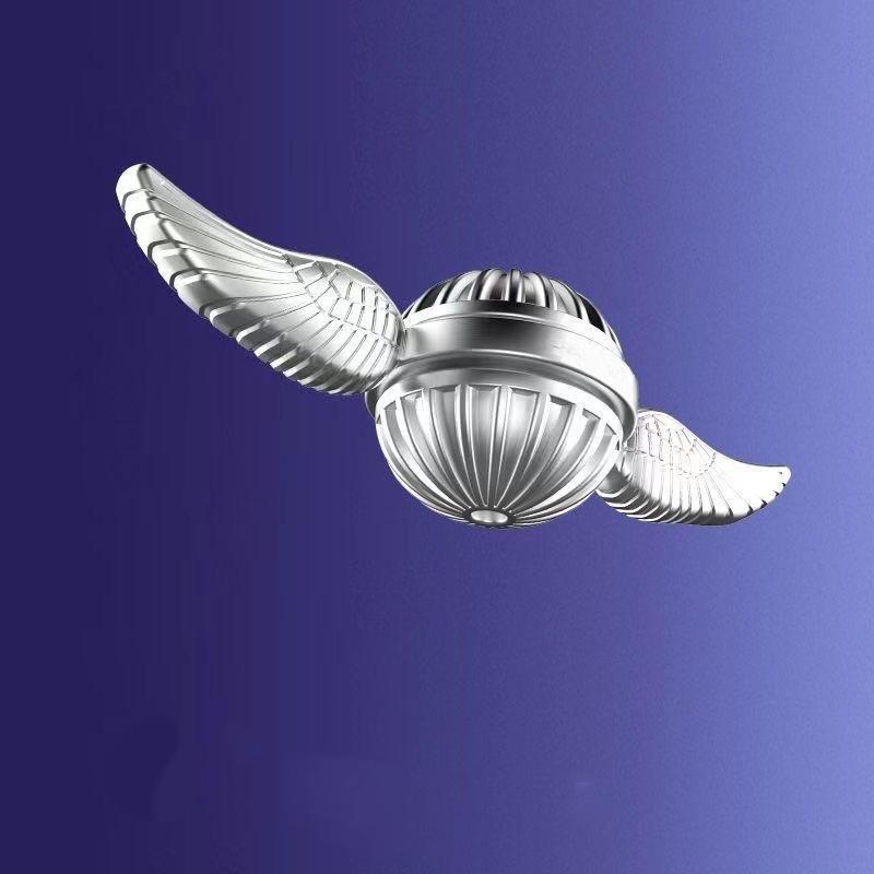 1 Stück EDC Fidget Spinner Spielzeug Fingerspitze Rotierende Flügel Gyroskop Stressabbau Spielzeug Kinder Erwachsener Rotierende Metallkugel Schreibtisch