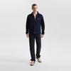 Lee Comfortable Polo Collar Denim Logo Regular Casual Sweater Men sweater LMT011098200075K11000