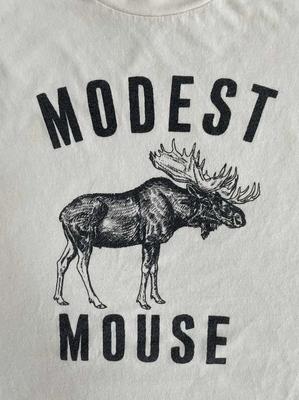 T-shirt Band Modest Mouse Unisex Verde Tutte le taglie Camicia Bianca E112