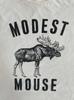 T-shirt Band Modest Mouse Unisex Verde Tutte le taglie Camicia Bianca E112