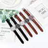 Men's High-End Quartz Watch with Leather Strap - Fashion Gift Timepiece