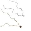 Elegant Diamond-Studded Pearl Wave Necklace: Exquisite, Versatile Niche Design