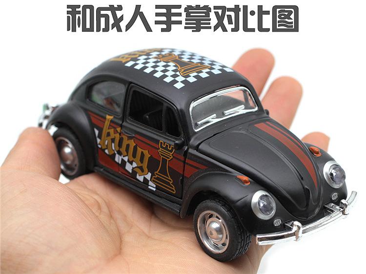 AABLA1 1:32 Volkswagen Beetle Car Model Alloy Car Classic Toys Diecasts Model Vehicles Collection Children Toy Gifts