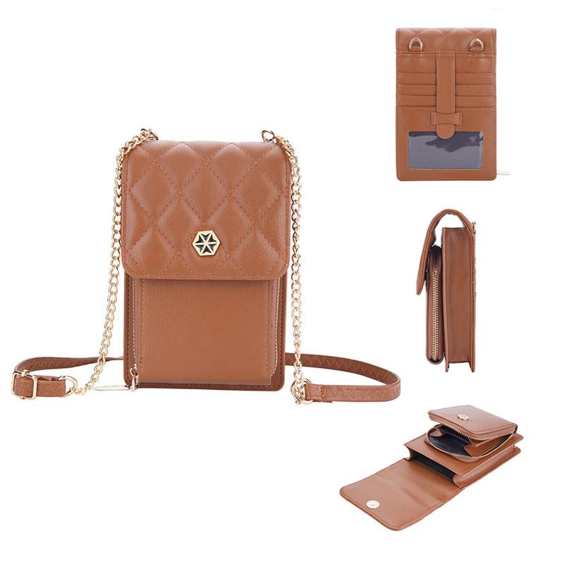 Baellerry Damskie Torby na Ramię Modny Design Torebki ze Sztucznej Skóry dla Pań Torba Listonoszka Crossbody Casualowa Portmonetka Torby na Telefon