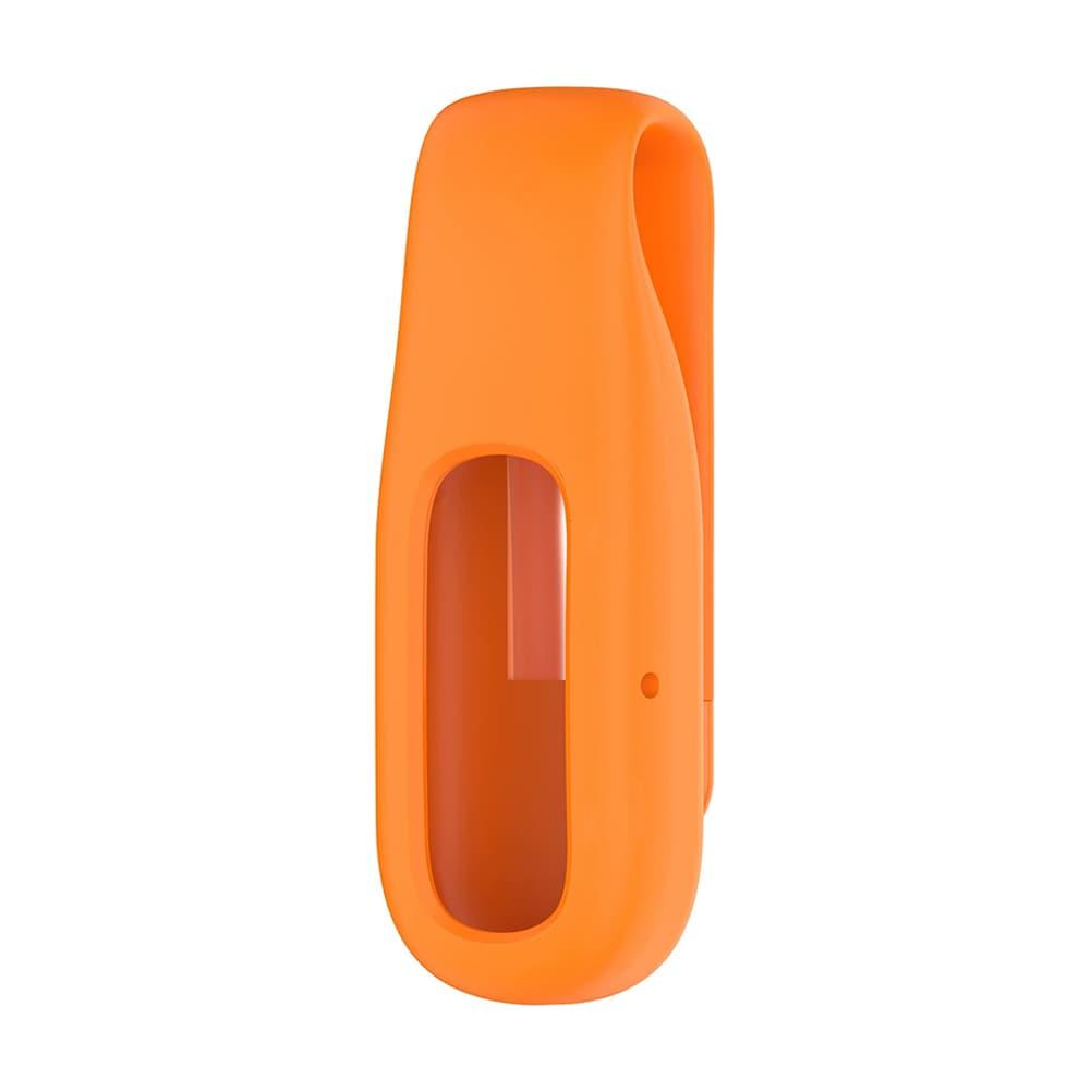 Silikonhülle für Google Fitbit Air Xiaomi Mi Band 10 9 8 Stahlclip-Schnallenhalter Sportabdeckung TPU Stoßfeste Hülle Clip-Schnalle