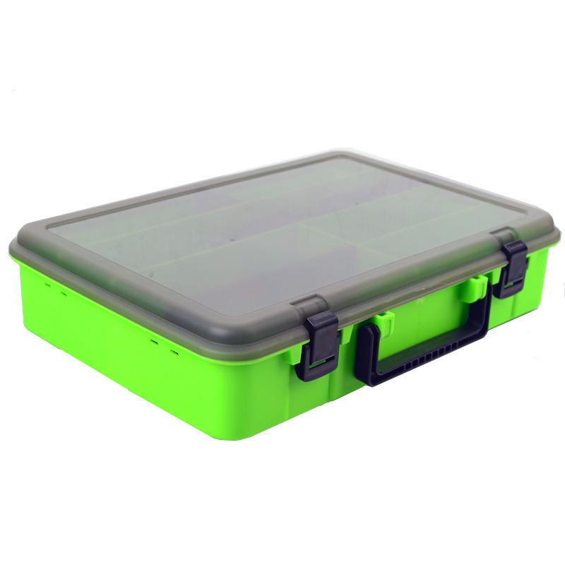 Large Double-Layer Portable Lure and Tool Box: Multifunctional Fishing Gear and Accessories Storage