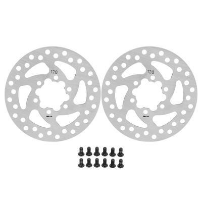 120mm Bike Disc Brake Rotors Mountain Bike Replacement Disc Brake Set with Screws