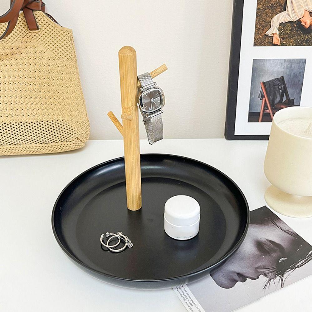 Creative Jewelry Hanging Rack Simple Jewelry Display Plate Storage Tray  Living Room
