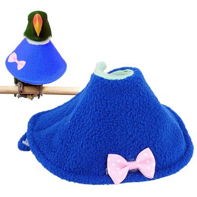 Yousheng Parrot Recovery Collar Small Medium Birds Soft Breathable Neck Sleeve Lovebirds Hamsters Chickens Ducks Adjustable Fastener Tape Bird Collar