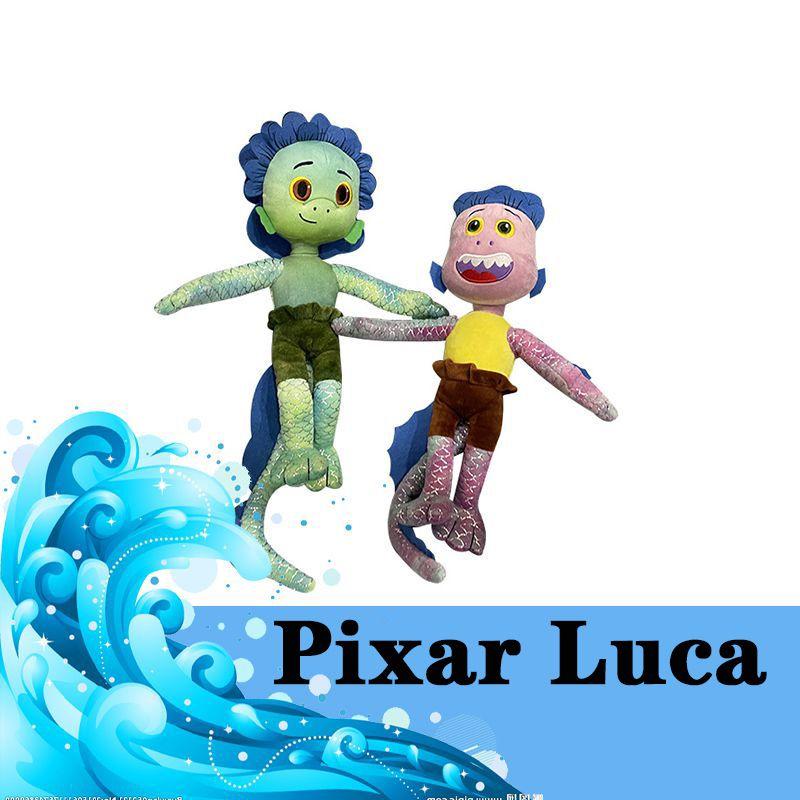 Luca Plush Pixar Toys Alberto Stuffed Dolls Soft Plushie Kids Children Gift