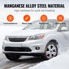 Snow Chains Manganese Alloy Steel 2PCS Traction Snow Tires Chains Silver