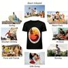 Surfing Beach Bali Indonesia Coconut Tree Sunset Print Casual T-shirt Pure Cotton T-shirt
