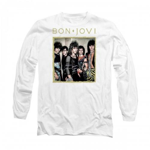 Bon Jovi Unisex Adult Framed Long-Sleeved T-Shirt