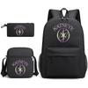 Zaino Katseye con Stampa K-Pop Borsa a Spalla Astuccio Set da 3 Pezzi Set Multifunzionale per Scuola e Viaggio