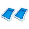 Adult Pool Floats Inflating Water Lounger Mat Soft Lounger  Water Floating Pad Swimming Floating Bed Lounger Beach Air Mattress