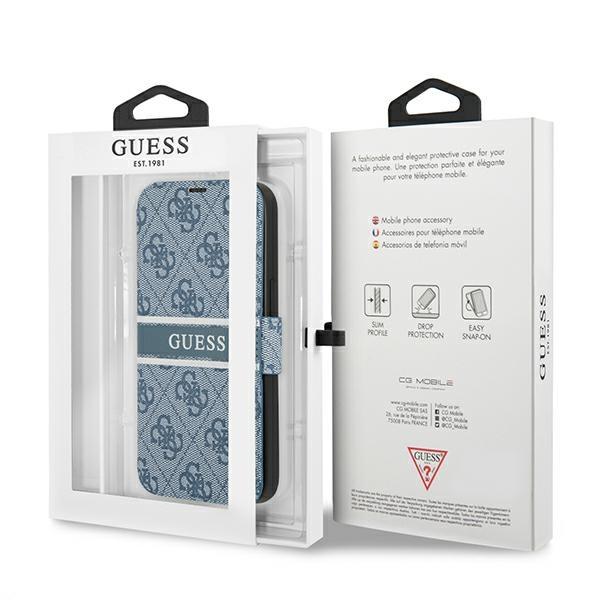 Guess Gubkp13S4Gdbl Iphone 13 Mini 5,4Niebieski/Blue Book 4G Stripe