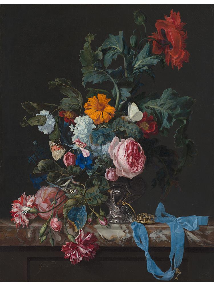 

Скандинавське настінне мистецтво Європа Натюрморт Квіти Плакат Друк на полотні Картина Ретро Вінтаж HD Друк Настінне зображення Домашній декор Куадрос 40x60cm No Frame