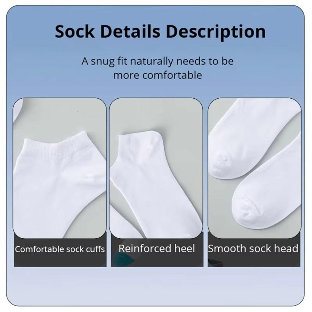 Breathable Boat Socks Low Cut Ankle Socks High Quality Invisible Socks  Unisex