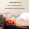 Aux Neck & Lumbar Massage Pillow with Heated Jade Therapy CN Plug (adapter Included)