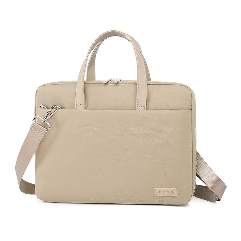 Laptoptasche mit großer Kapazität Umhängetasche für Männer und Frauen Handschrift Aktentasche
