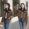 New Down Cotton-padded Clothes for Women's Winter Short Styles, Small Thickened Loose Cotton-padded Jackets, and Trendy Jackets.