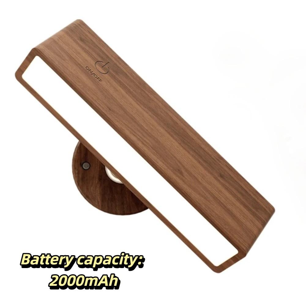 Elegant Look Luxury Ambient Desk Light Wooden Material Classic Retro Style Lamp Bedroom коричневый
